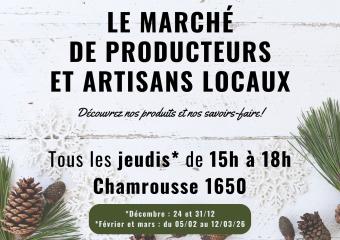 Marché Artisans et producteurs éco-responsables 1650