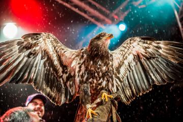 Cérémonie de remise des prix du slalom Géant du 70e Critérium