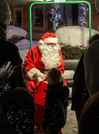 Parade du Père-Noël à Beaufort
