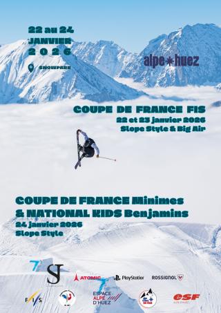 Coupe de France Minimes et National Kids Benjamins - Slope Style