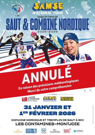 SAMSE National Tour saut à ski et combiné nordique