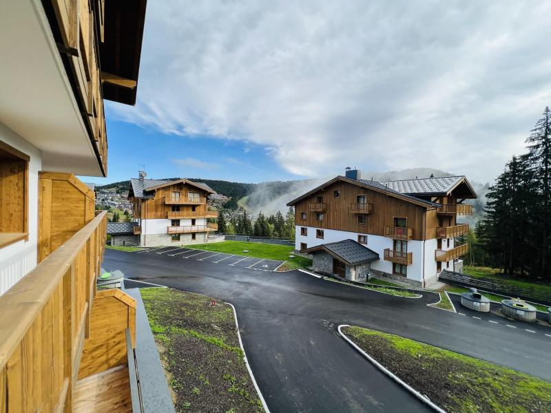 Holiday in mountain resort 3 room apartment 6 people (D05) - AKASHA D - Les Saisies - Terrace