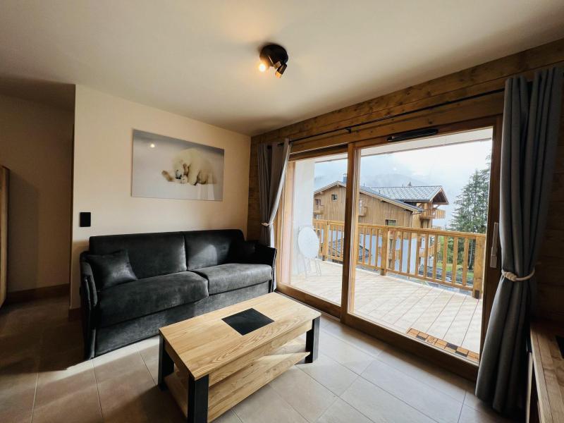 Vacaciones en montaña Apartamento 3 piezas para 6 personas (D05) - AKASHA D - Les Saisies - Estancia