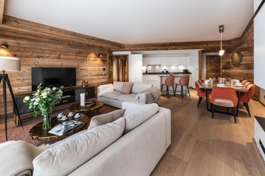 Каникулы в горах Апартаменты 4 комнат кабин 6-8 чел. (02) - Alaska Lodge - Val d'Isère - Салон