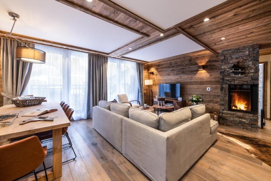 Urlaub in den Bergen 4-Zimmer-Maisonette-Wohnung für 6-8 Personen (05) - Alaska Lodge - Val d'Isère - Wohnzimmer