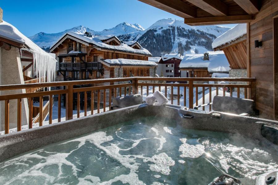 Holiday in mountain resort 5 room apartment cabin 8-10 people (06) - Alaska Lodge - Val d'Isère - Jacuzzi