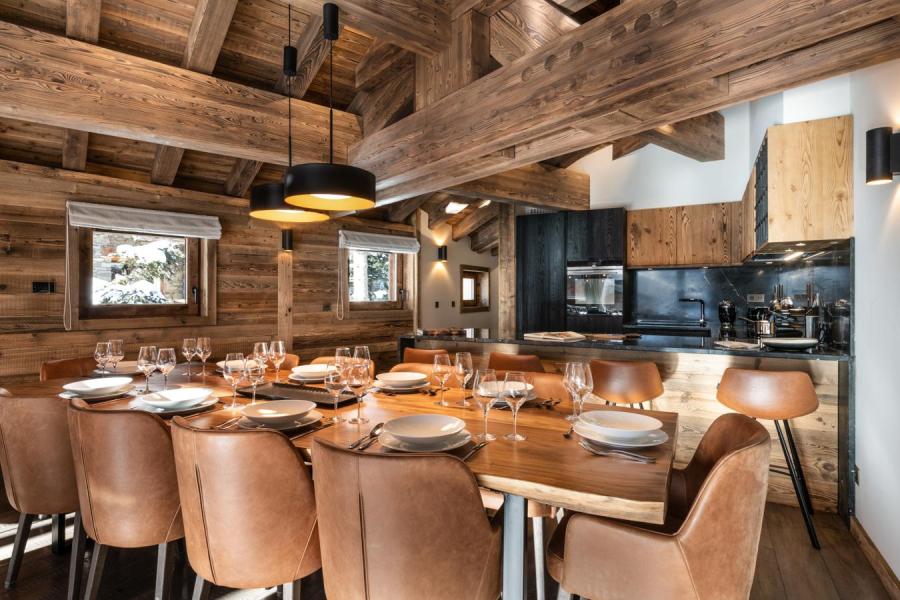 Каникулы в горах Апартаменты 5 комнат кабин 8-10 чел. (06) - Alaska Lodge - Val d'Isère - Салон