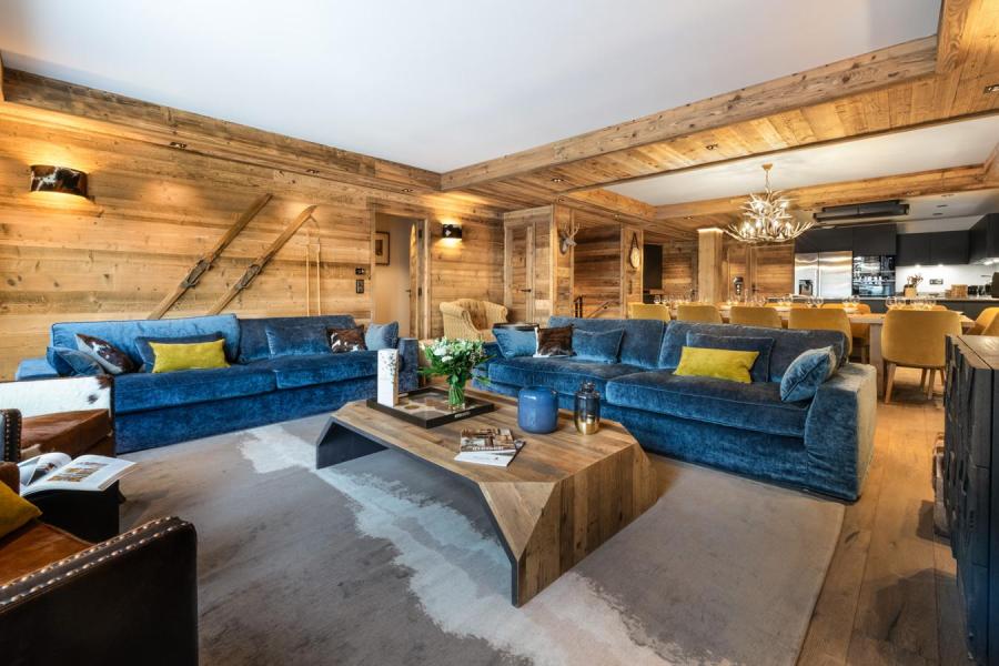 Каникулы в горах Апартаменты дуплекс 5 комнат 10-12  чел. (04) - Alaska Lodge - Val d'Isère - Салон