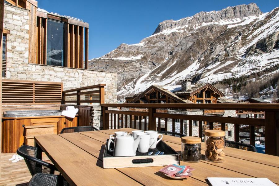 Urlaub in den Bergen Wohnung 4 Zimmer Kabine 6-8 Personen (03) - Alaska Lodge - Val d'Isère - Terrasse