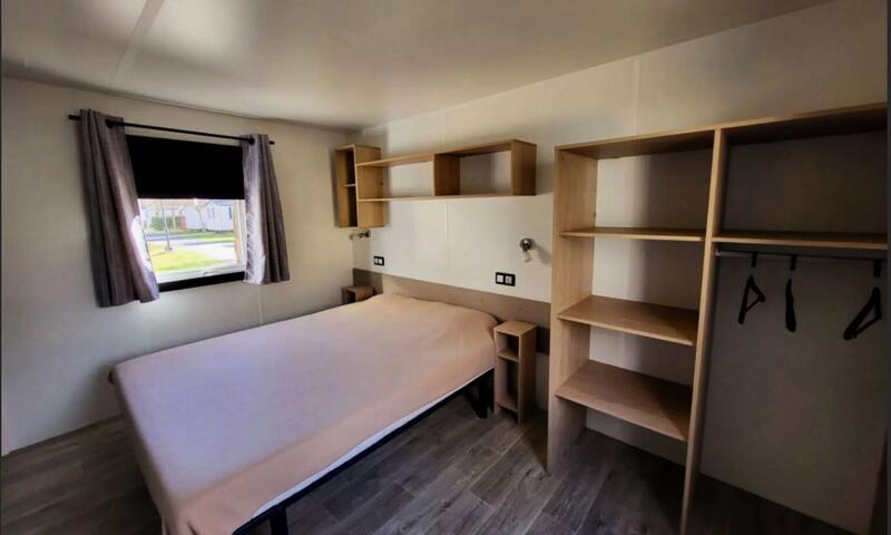 Urlaub in den Bergen 3-Zimmer-Mobilheim für 4 Personen (Confort 33m²) - Alpha Camping Holding - Camping les Prés du Verdon  - Quinson - Draußen im Sommer