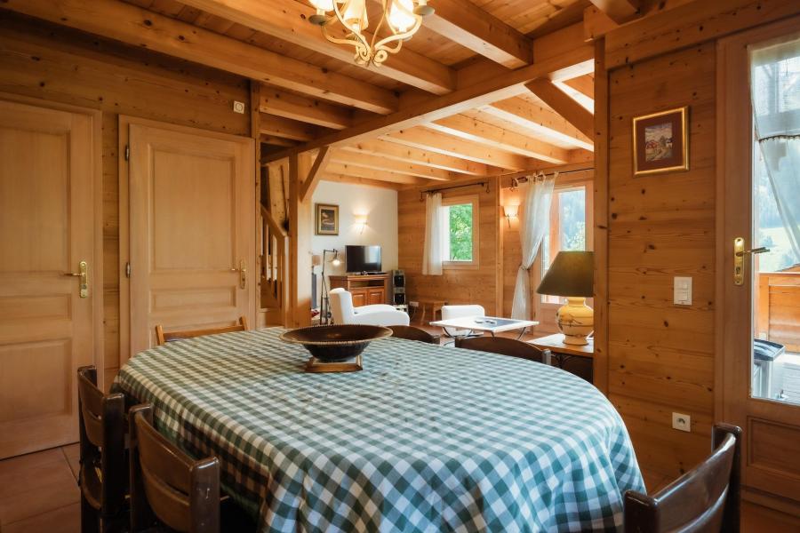 Vakantie in de bergen Chalet mitoyen 4 kamers mezzanine 6 personen (ALP1B2) - Alpins 1 - La Clusaz - Woonkamer