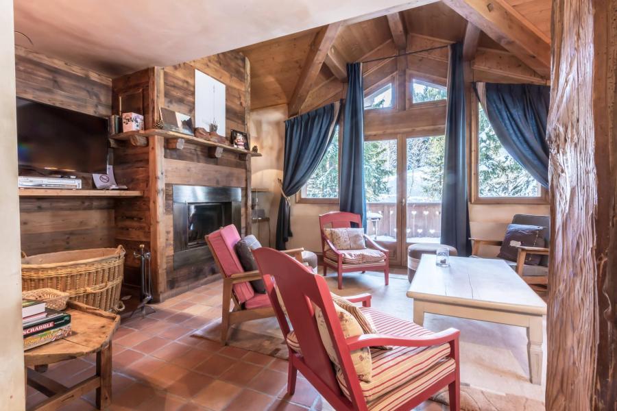 Vakantie in de bergen Chalet triplex 6 kamers 10 personen - ALPINUM - Courchevel - Woonkamer