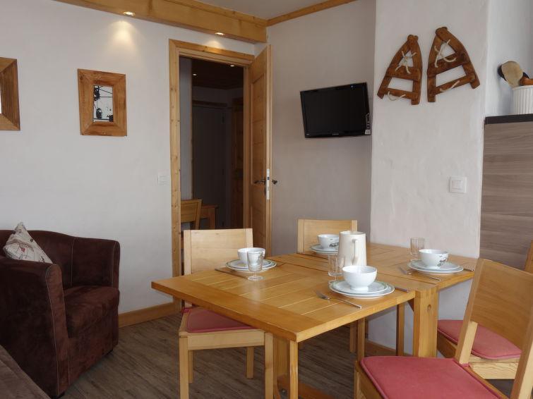Holiday in mountain resort 2 room apartment 6 people (1) - Altitude 2100 - Tignes - Living room