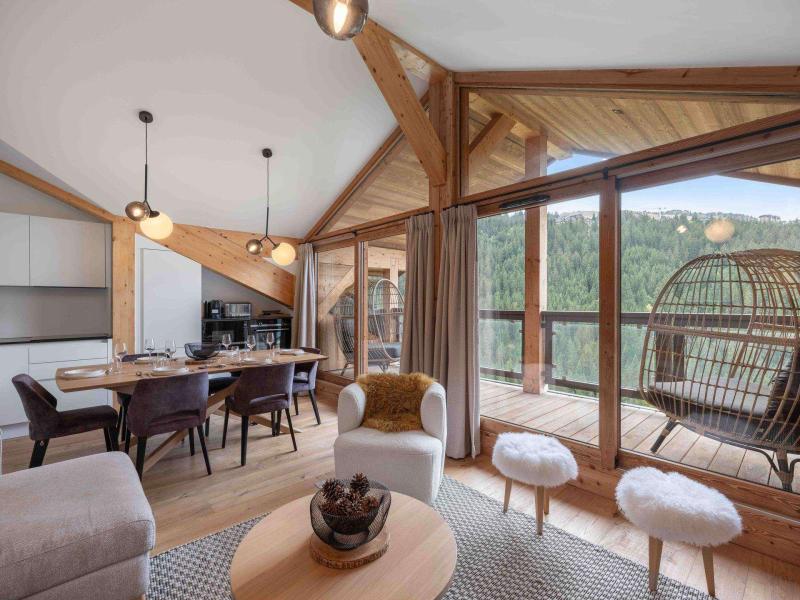 Каникулы в горах Апартаменты 3 комнат 6 чел. (142) - Anémone - Courchevel - Салон