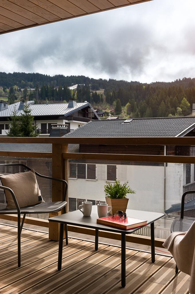 Vakantie in de bergen Appartement 3 kabine kamers 4-6 personen (A201) - Annapurna - Les Gets - Balkon