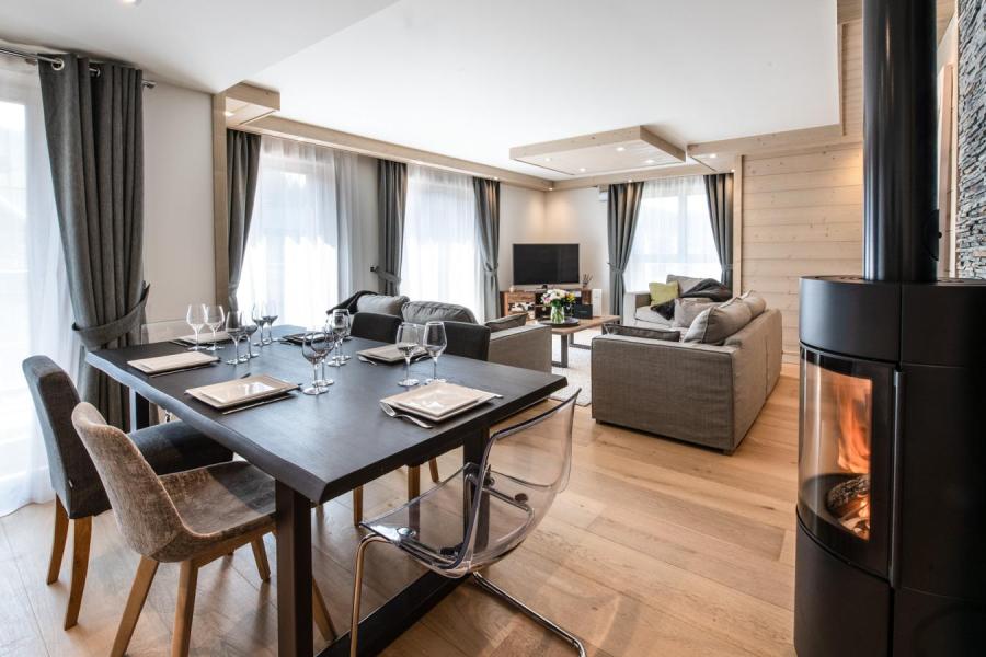 Vakantie in de bergen Appartement 3 kabine kamers 4-6 personen (B105) - Annapurna - Les Gets - Woonkamer