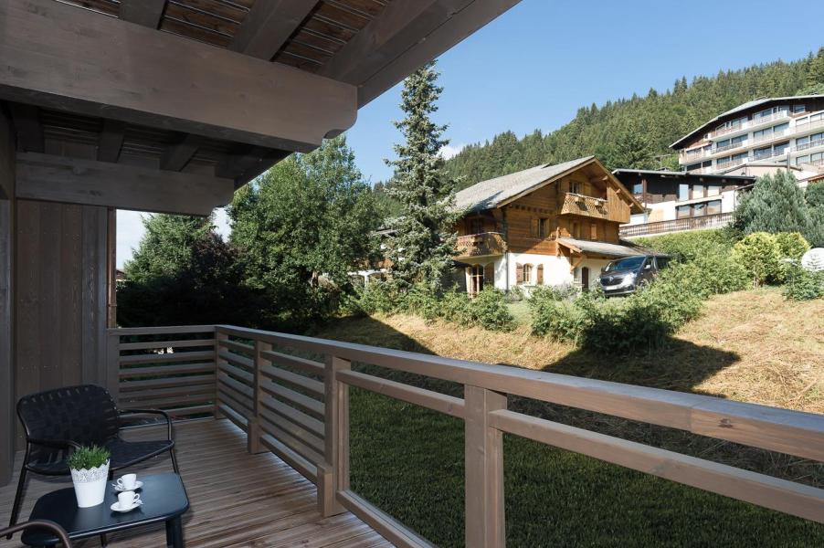 Vacances en montagne Appartement 3 pièces cabine 4-6 personnes (B202) - Annapurna - Les Gets - Balcon