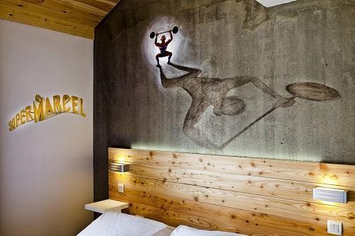 Urlaub in den Bergen Anova Hôtel & Spa - Montgenèvre - Schlafzimmer