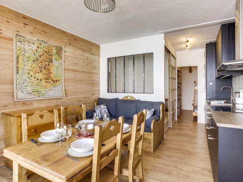 Vakantie in de bergen Appartement 1 kamers 4 personen (2) - Apollo - Le Corbier - Woonkamer