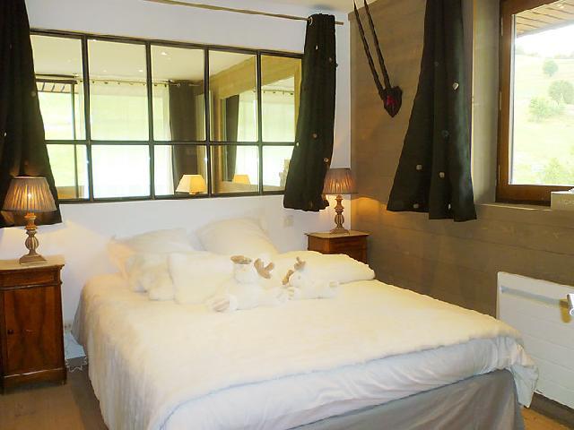 Vakantie in de bergen Appartement 4 kamers 8 personen (4) - Apollo - Le Corbier - 2 persoons bed