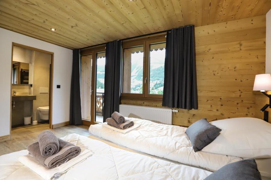 Vakantie in de bergen Appartement 8 kamers 15 personen - Appartement le BIWAK dans chalet la Cascade - Châtel - Verblijf