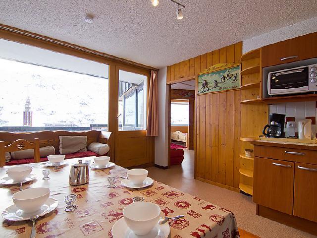 Holiday in mountain resort 3 room apartment 6 people (2) - Aravis - Les Menuires - Table