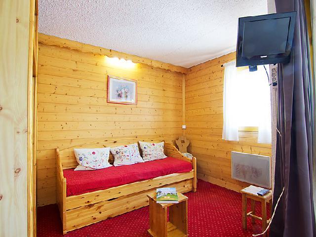 Vacaciones en montaña Apartamento 2 piezas para 6 personas (12) - Arcelle - Val Thorens - Sofá-cajón