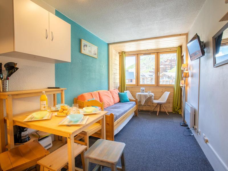 Vakantie in de bergen Appartement 1 kamers 4 personen (21) - Arcelle - Val Thorens - Woonkamer