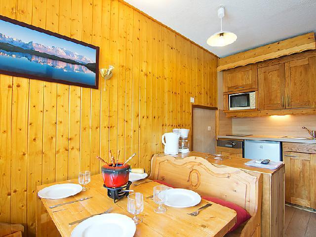 Vakantie in de bergen Appartement 2 kamers bergnis 4 personen (11) - Arcelle - Val Thorens - Keukenblok