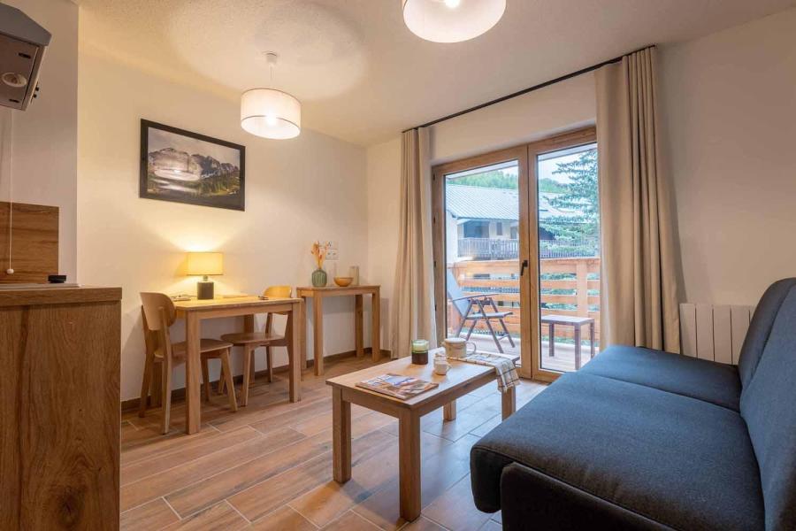 Urlaub in den Bergen Studio für 2 Personen - ARYA - Living Stone - Vars - Wohnzimmer