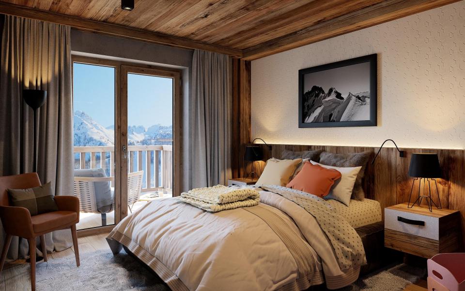 Urlaub in den Bergen Avancher Hôtel & Lodge - Val d'Isère - Doppelbett