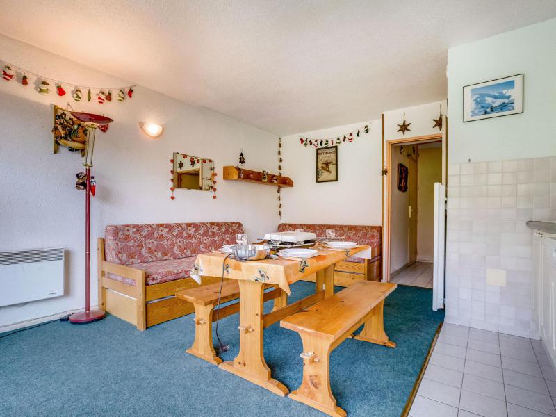 Vakantie in de bergen Appartement 2 kamers 4 personen (4) - Baikonour - Le Corbier - Woonkamer