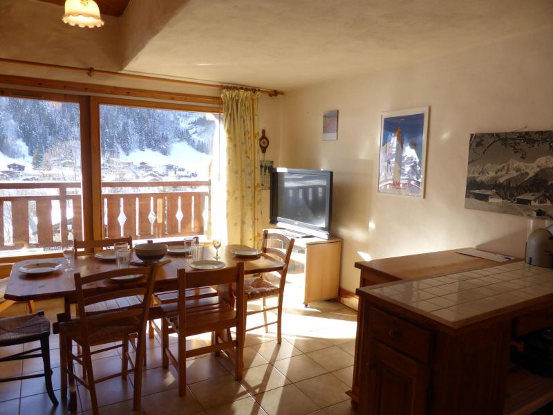 Holiday in mountain resort 3 room apartment 6 people (33) - BERANGERE - Les Contamines-Montjoie - Living room