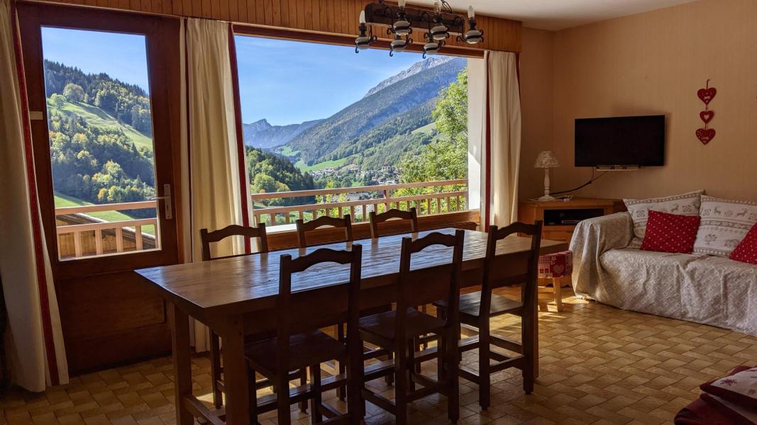 Holiday in mountain resort 4 room apartment 8 people - Boitivet - Le Grand Bornand - Living room