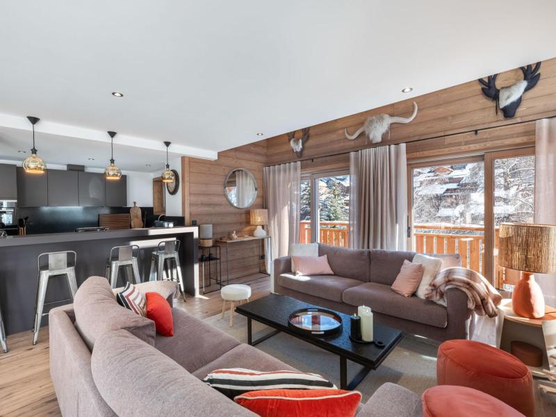 Holiday in mountain resort Bolero - Méribel - Living room