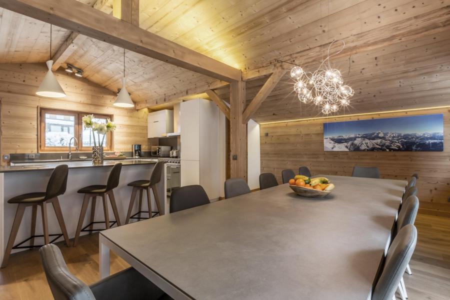 Urlaub in den Bergen Triplex-Chalet 8 zimmer 13 Personnen (Bonvie) - Bon Vieux Temps - La Clusaz - Wohnzimmer