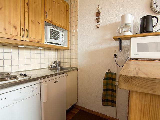 Holiday in mountain resort 2 room apartment 5 people (6) - Brelin - Les Menuires - Kitchenette