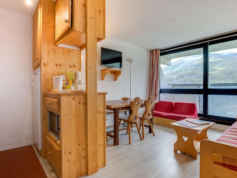 Vakantie in de bergen Appartement 3 kamers 7 personen (8) - Brelin - Les Menuires - Woonkamer