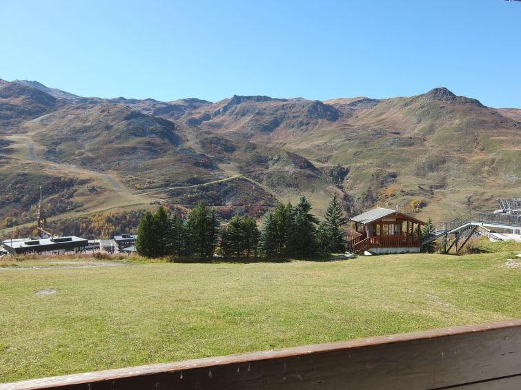 Vacaciones en montaña Estudio para 4 personas (14) - Brelin - Les Menuires - Terraza