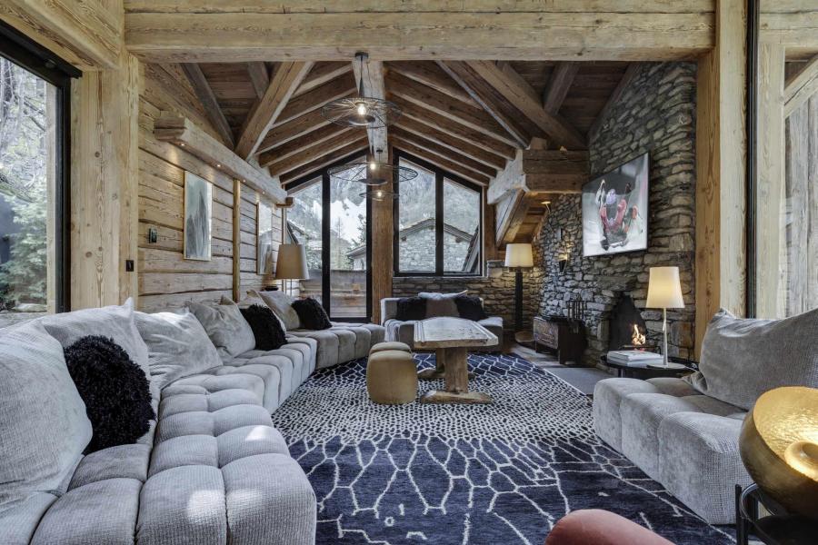 Vacances en montagne Chalet triplex 6 pièces 13 personnes - Cahokia - Val d'Isère - Séjour