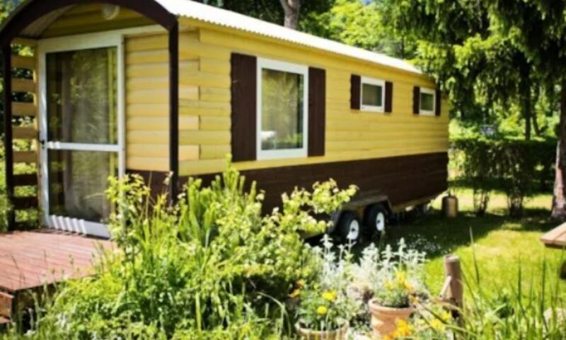 Urlaub in den Bergen 2-Zimmer-Appartment für 4 Personen (17m²) - Camping A la Rencontre du Soleil - Le Bourg d'Oisans - Draußen im Sommer