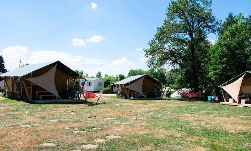 Каникулы в горах Дом на колёсах  3 комнат 5 чел. (40m²) - Camping Au Clos de la Chaume by Villatent - Corcieux - летом под открытым небом