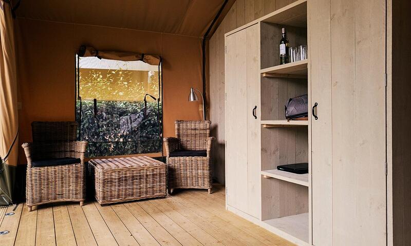 Wakacje w górach Mobil-home 3 pokojowy dla 5 osób (40m²) - Camping Au Clos de la Chaume by Villatent - Corcieux - Na zewnątrz latem