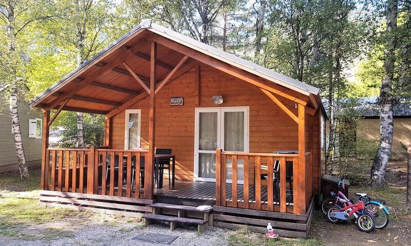 Vacaciones en montaña Mobil-Home 3 piezas para 6 personas (Confort 24m²) - Camping Caravaneige L'Iscle de Prelles - Saint-Martin-de-Queyrières - Verano