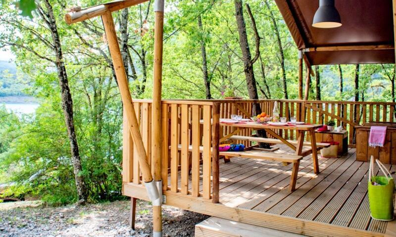 Urlaub in den Bergen 3-Zimmer-Appartment für 4 Personen (27m²) - Camping de Savel  - Mayres-Savel - Draußen im Sommer