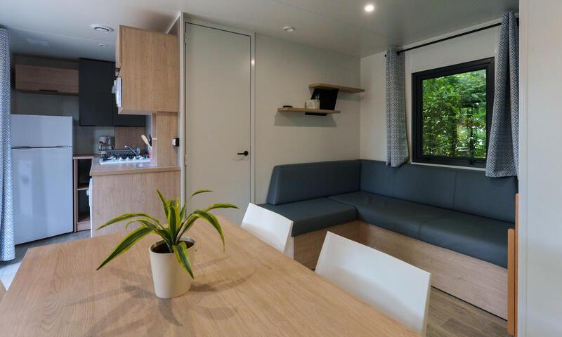 Wakacje w górach Mobil-home 4 pokojowy dla 6 osób (Prestige 20m²) - Camping de Vittel - Vittel - Na zewnątrz latem