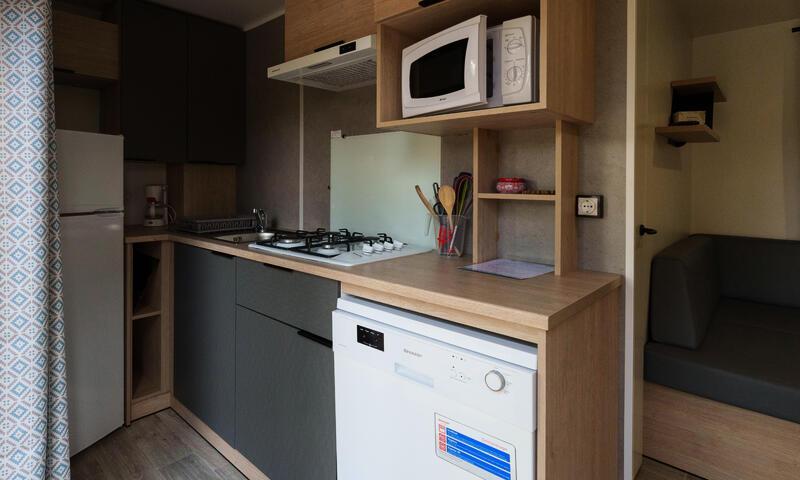 Wakacje w górach Mobil-home 4 pokojowy dla 6 osób (Prestige 20m²) - Camping de Vittel - Vittel - Na zewnątrz latem