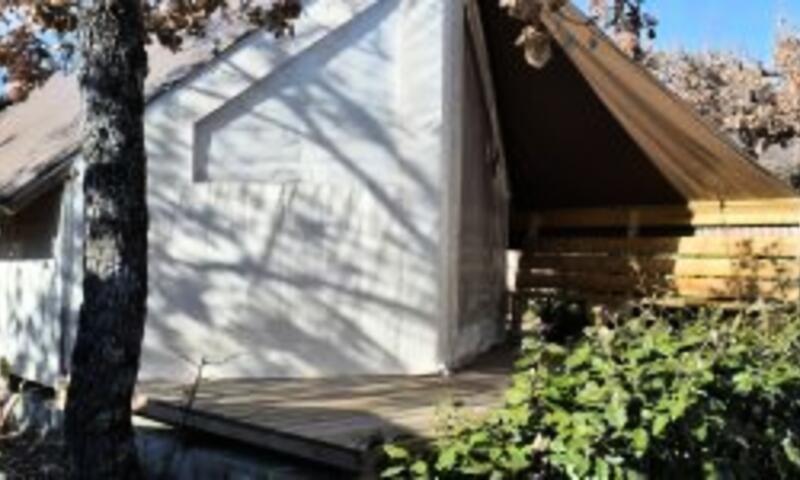 Wakacje w górach Mobil-home 3 pokojowy dla 4 osób (17m²) - Camping Flower l’Epi Bleu - Banon - Na zewnątrz latem