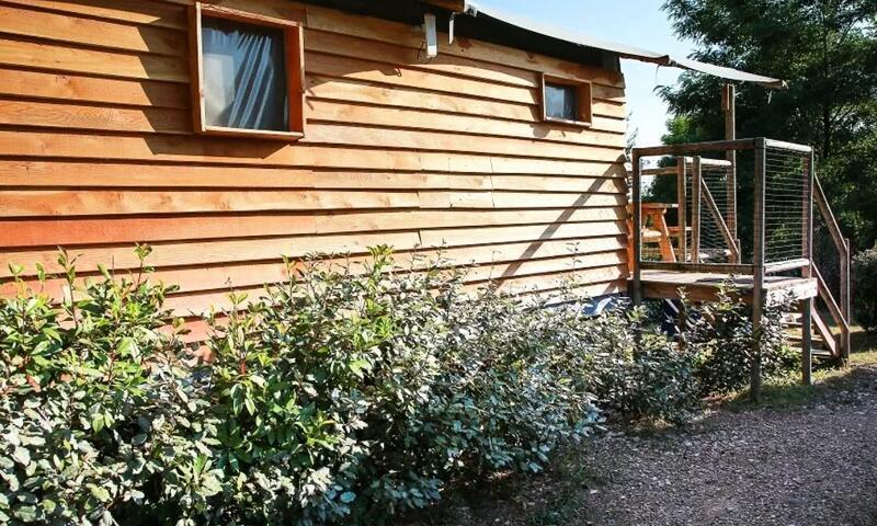 Urlaub in den Bergen 3-Zimmer-Mobilheim für 4 Personen (Confort 24m²) - Camping Flower l’Epi Bleu - Banon - Draußen im Sommer