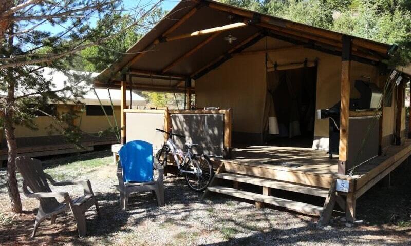 Vacanze in montagna Appartamento 3 stanze per 5 persone (Confort 30m²) - Camping Flower la Beaume - Esparron-de-Verdon - Esteriore estate